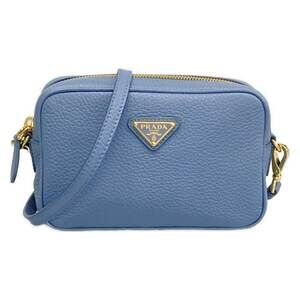Prada Leather Mini Bag Shoulder Bag 1NF060 Astral (light blue)